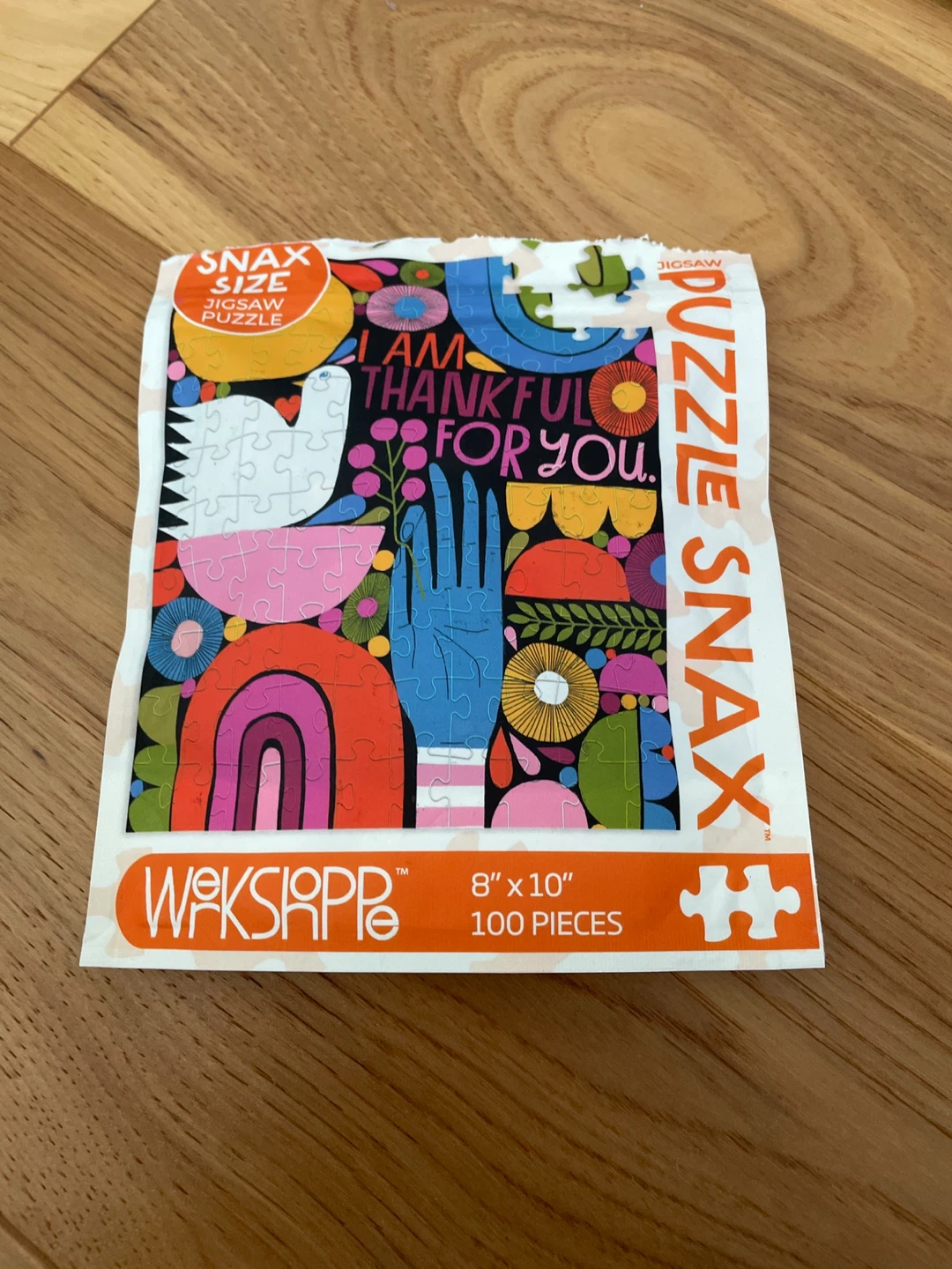 Workshop Snax 8" x 10" Jigsaw Puzzle - 100 Pieces