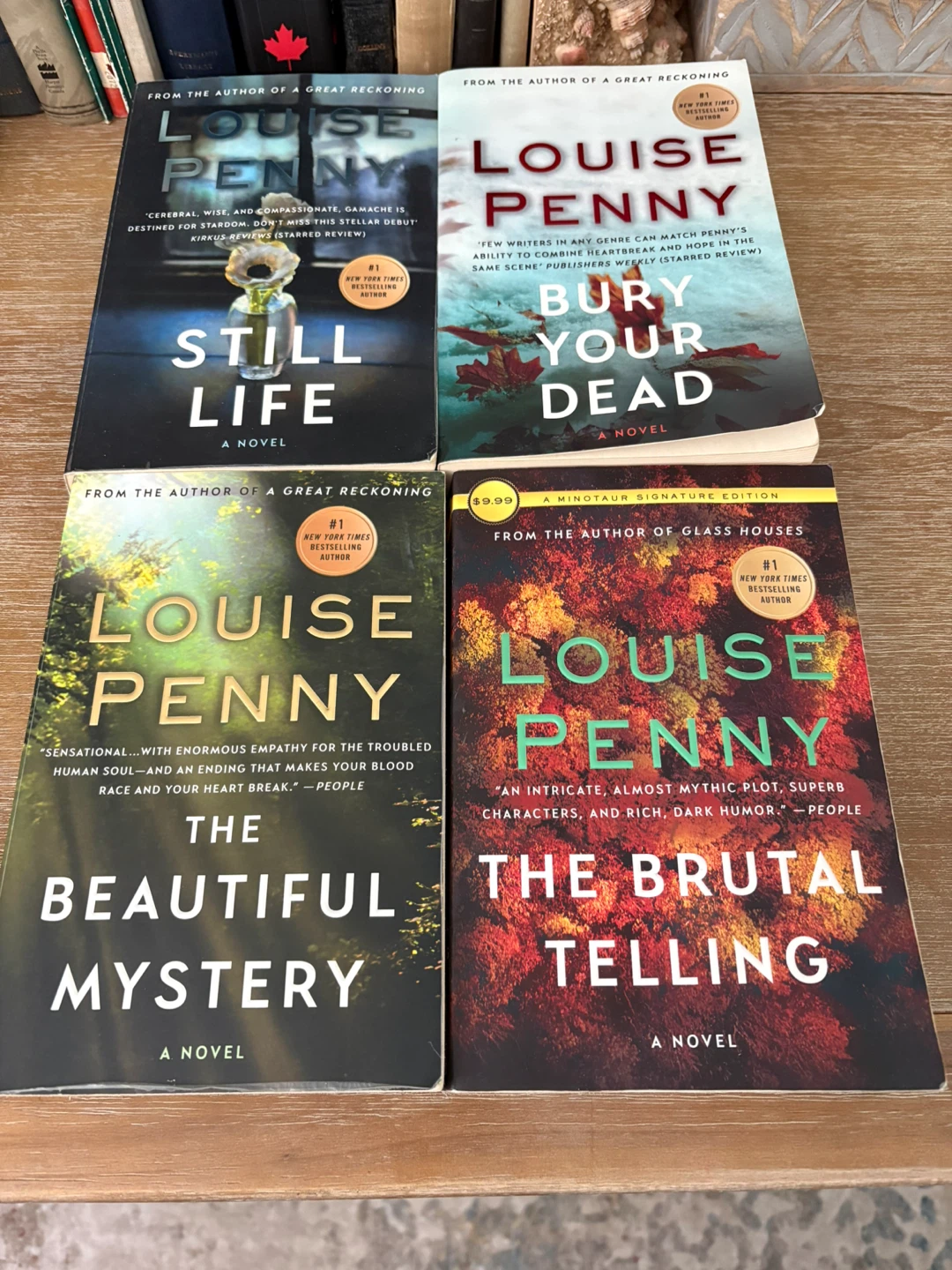 Louise Penny Mystery Novels (4 Books)