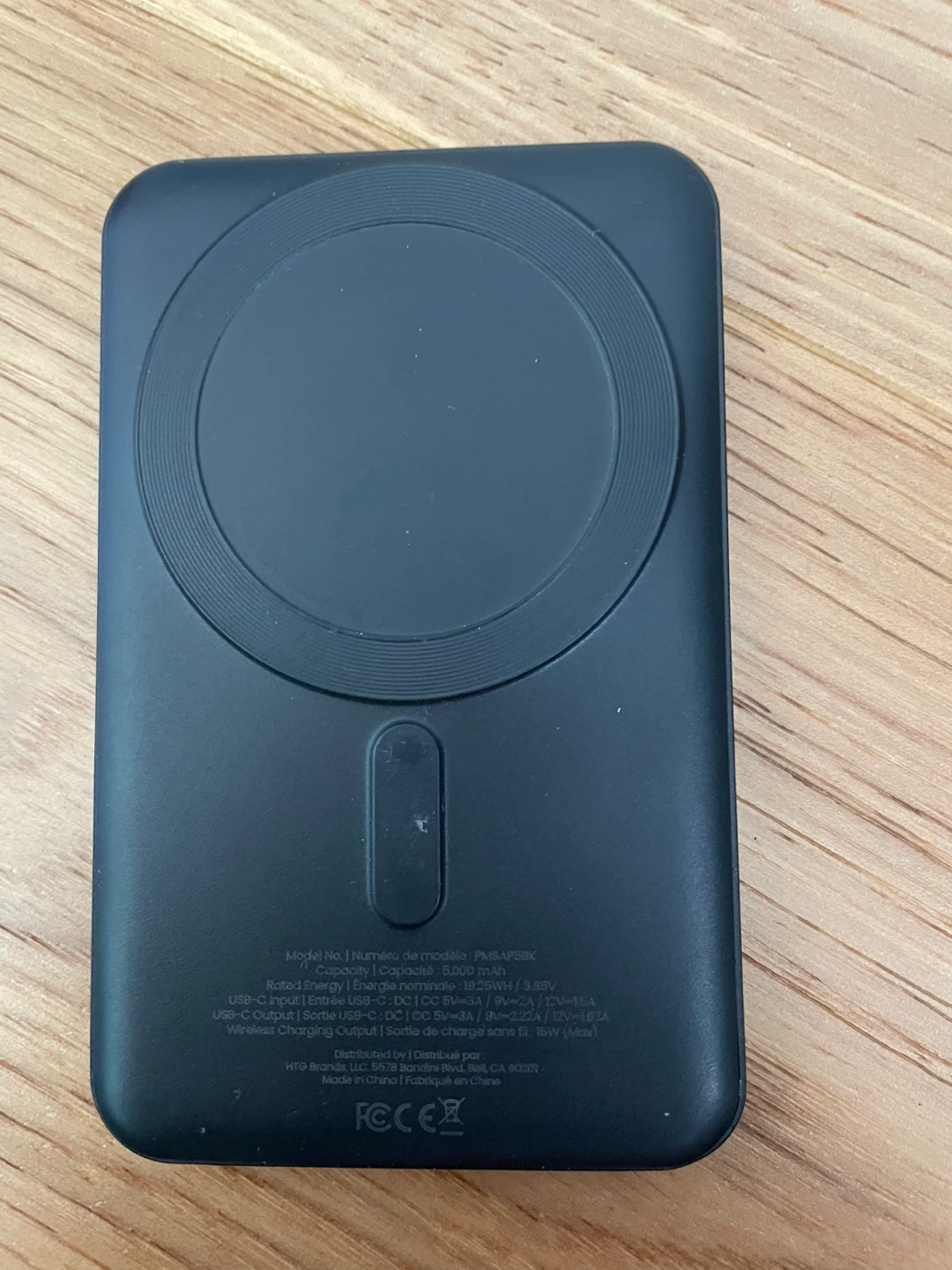 Press Play MagSafe Power Bank - Black 5000mAh