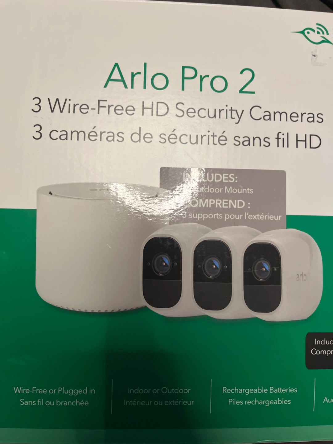 Arlo Pro 2 - 3 Wire-Free HD Security Cameras