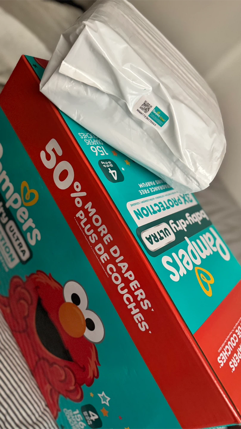 Pampers Baby-Dry Ultra Size 4 Diapers - 156 Count - photo 2