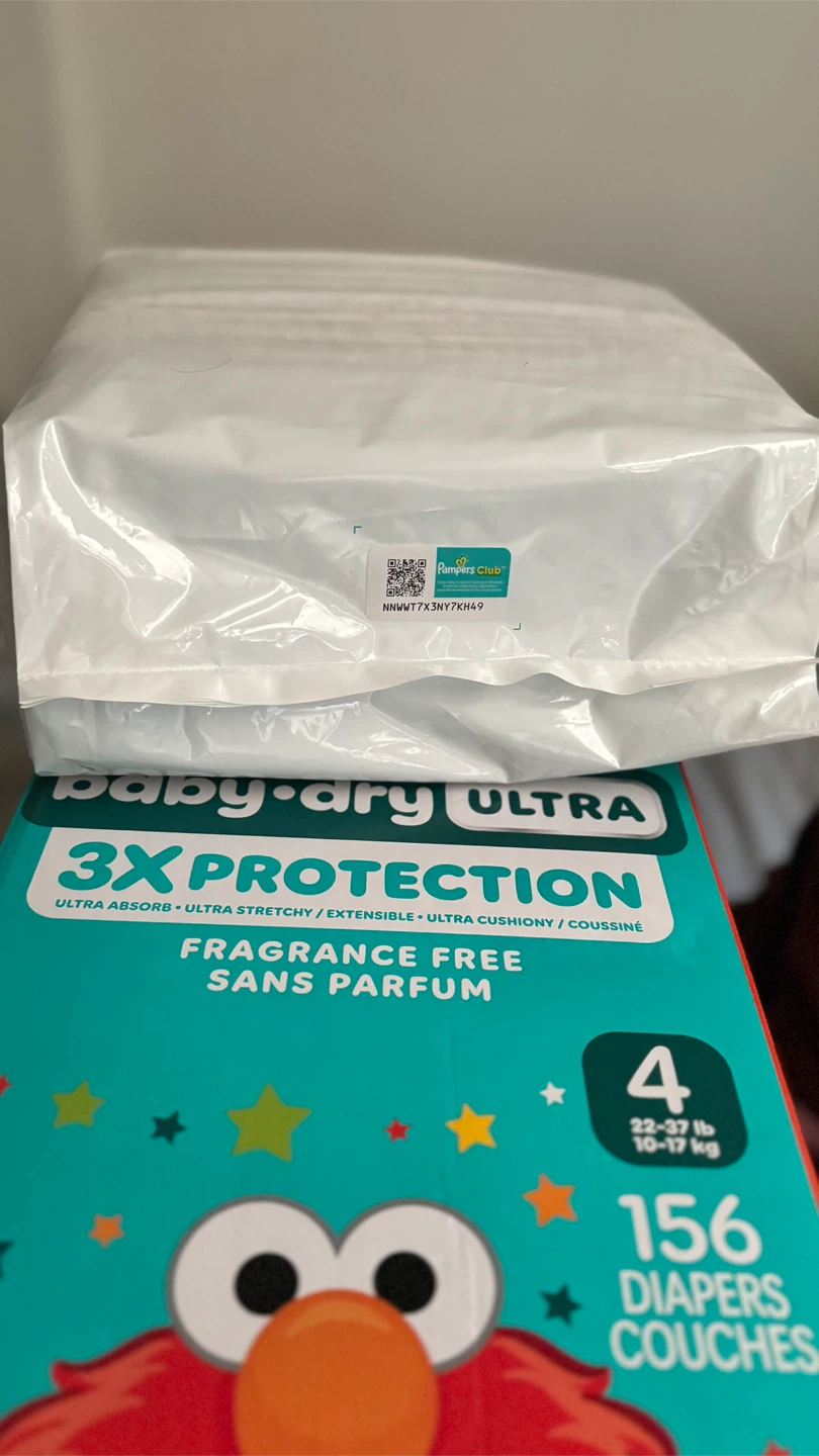 Pampers Baby-Dry Ultra Size 4 Diapers - 156 Count - photo 3