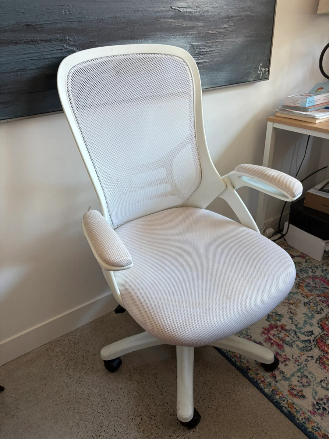 White Chair (and Desk)
