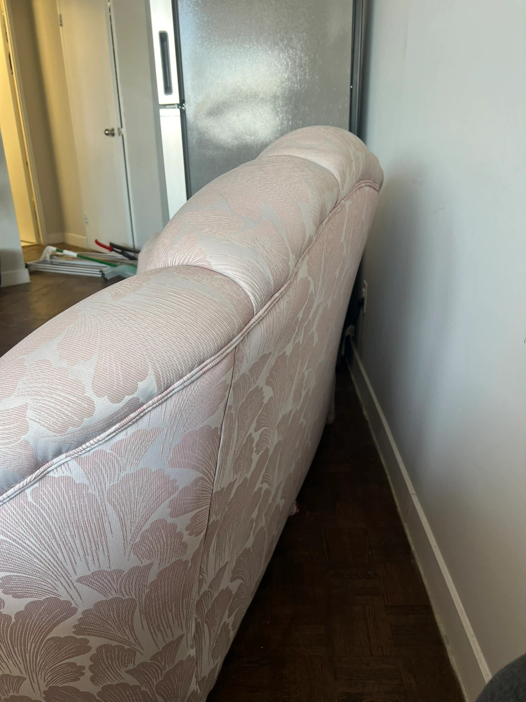 Pink Floral Loveseat - photo 5