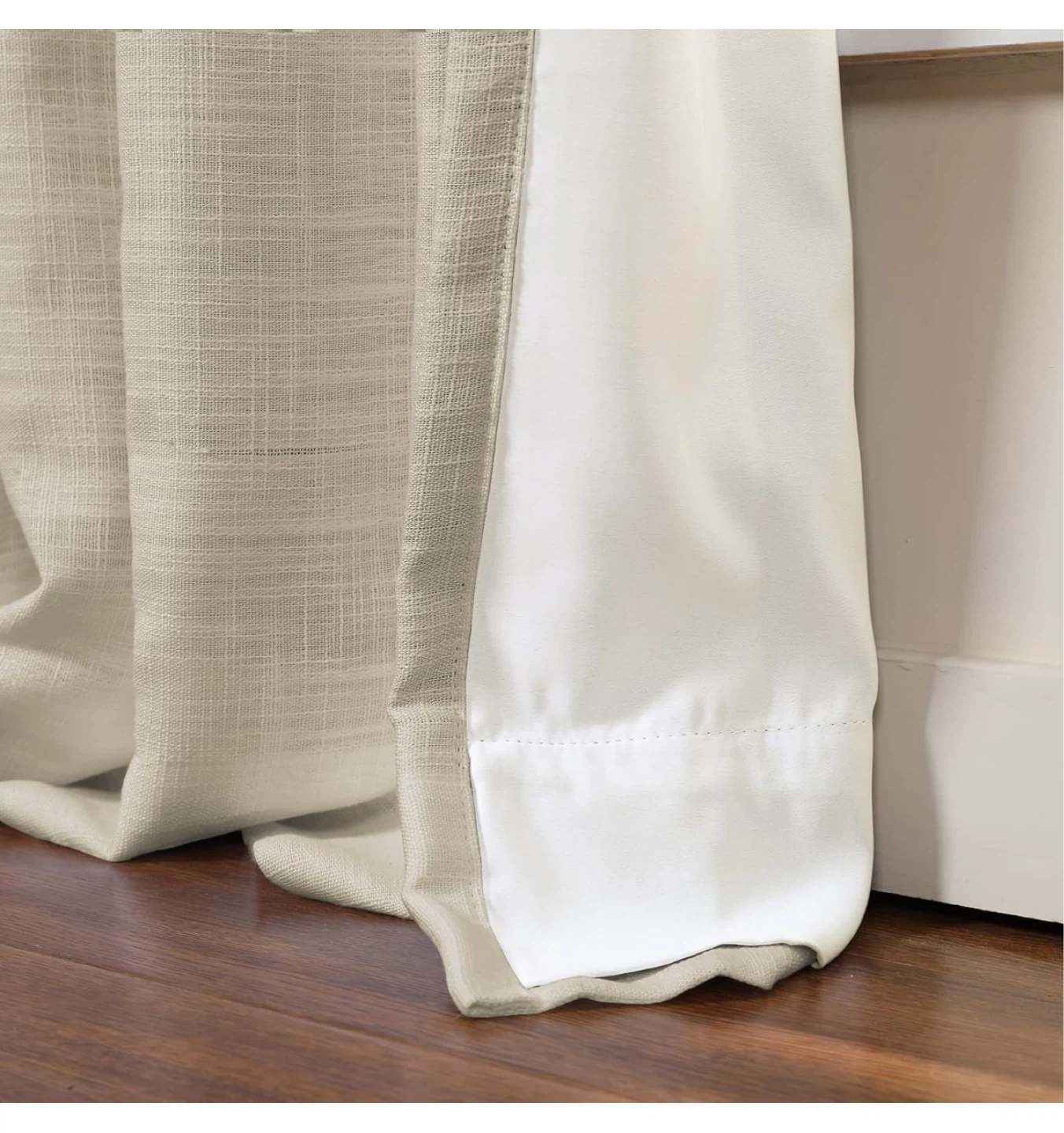 TWO-PAGES Linen Curtains (New) - photo 3