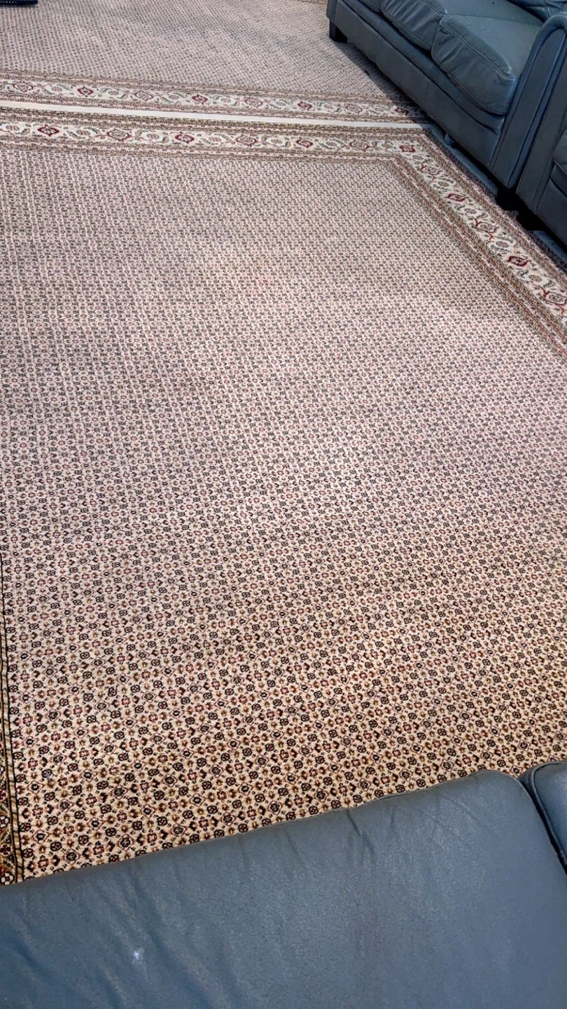 Cream Persian Carpet Rug 7 ft x 10 ft (two of them)