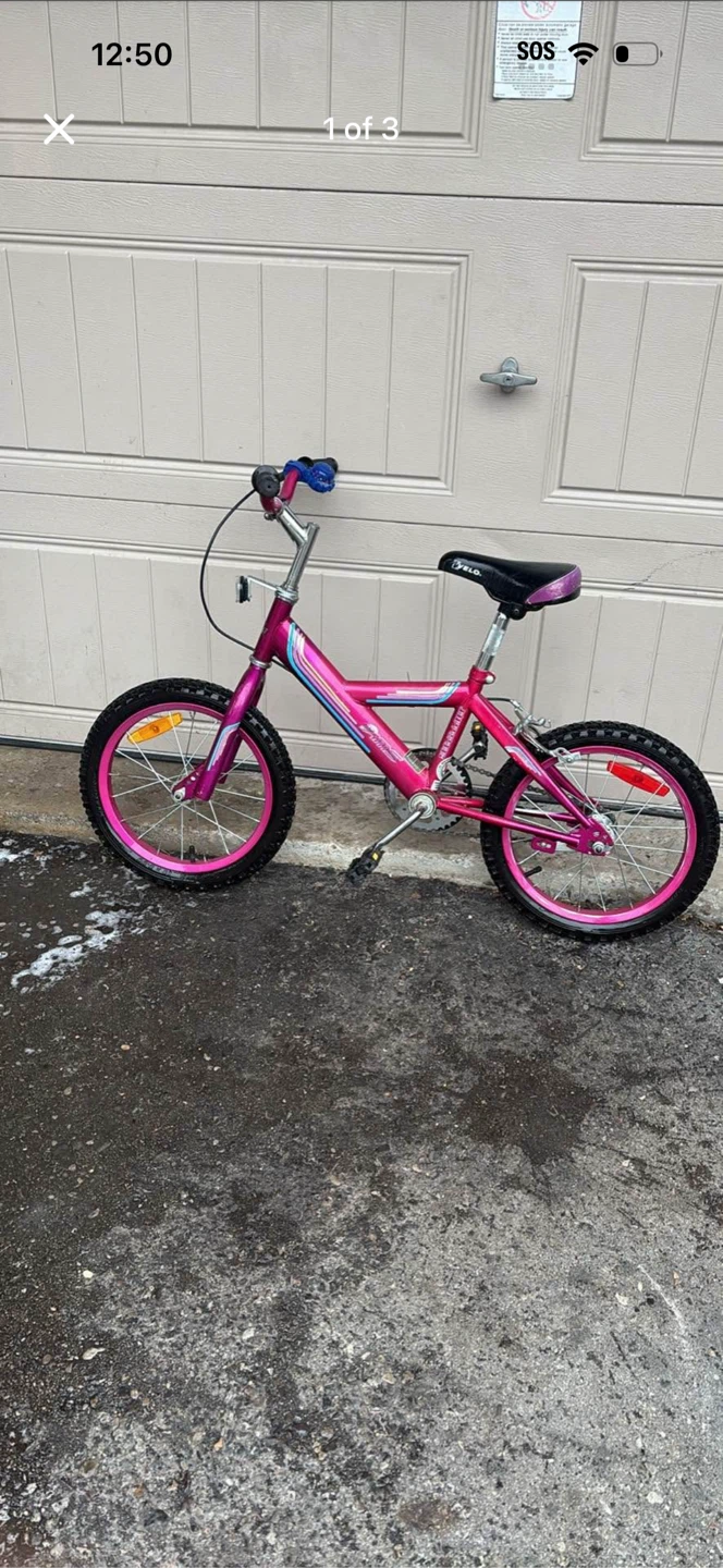 Kids Pink Bicycle