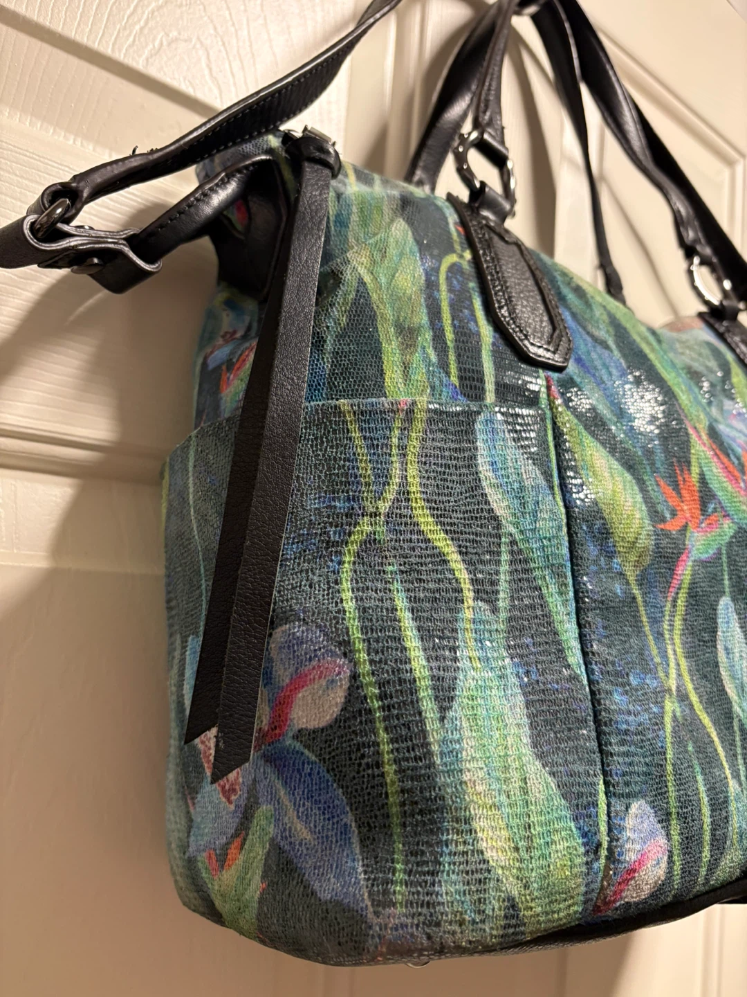 Aimee Kestenberg Floral Satchel Handbag - photo 3