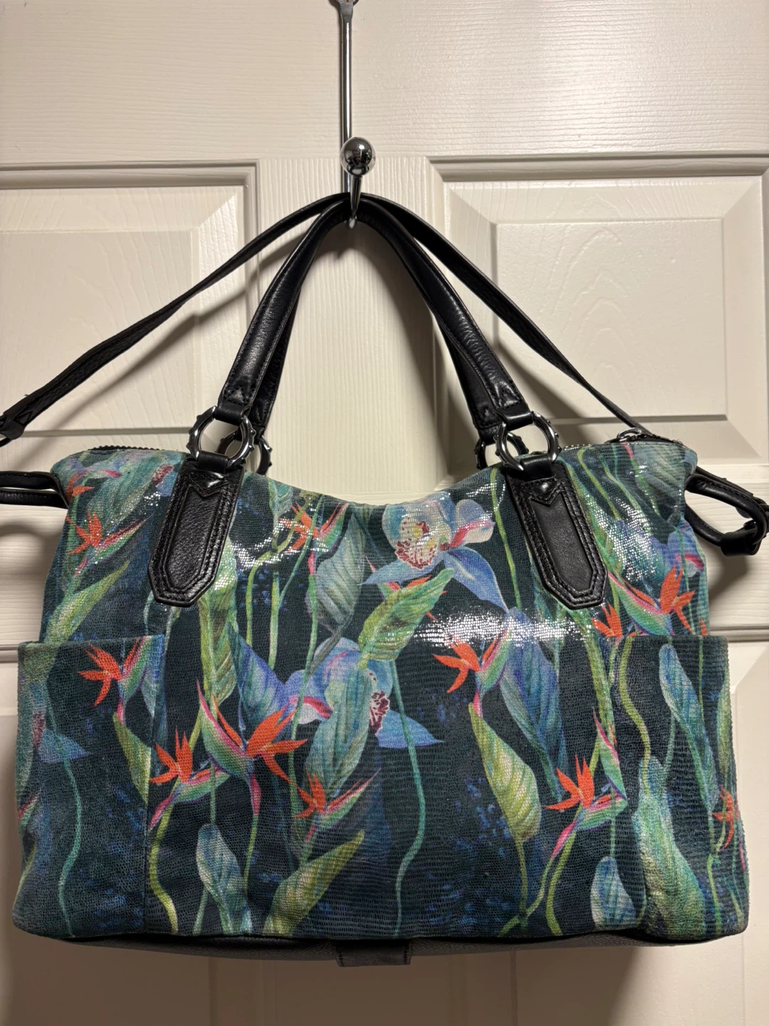 Aimee Kestenberg Floral Satchel Handbag - photo 5