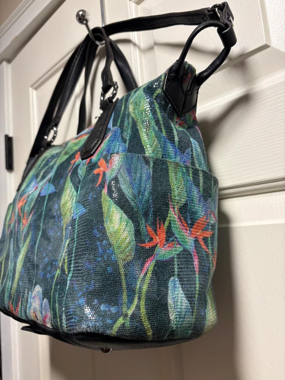 Aimee Kestenberg Floral Satchel Handbag - photo 2