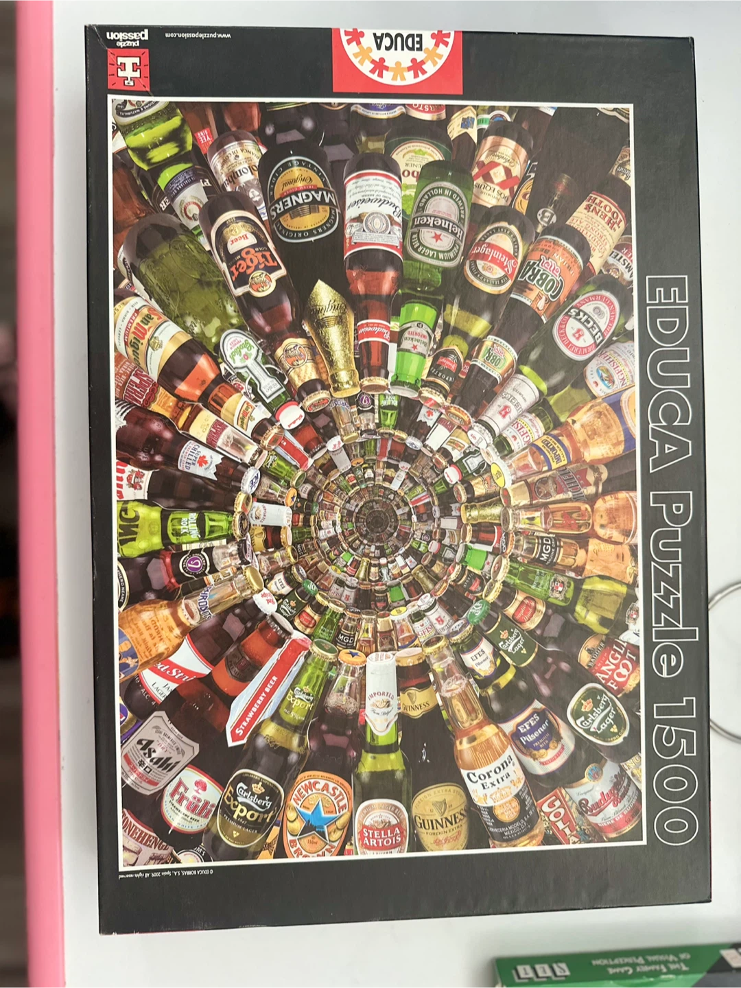 EDUCA Puzzle 1500 Pieces - Beer Bottles Spiral - photo 4