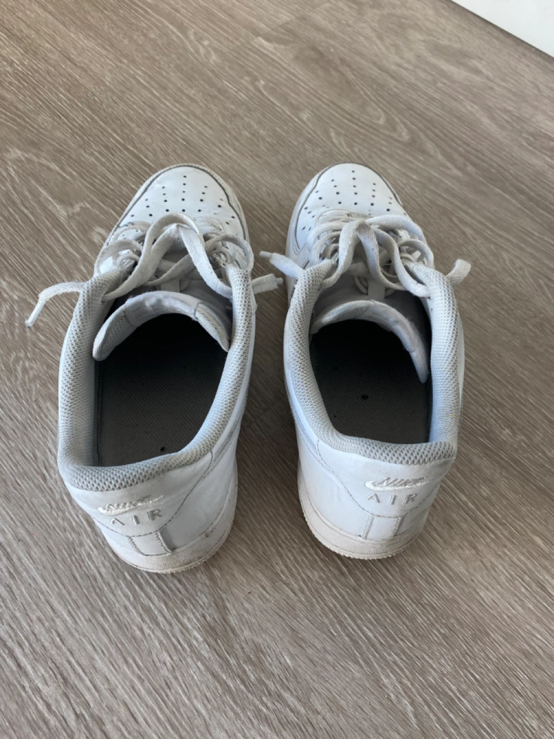 Nike Air Force 1 White Sneakers - photo 4