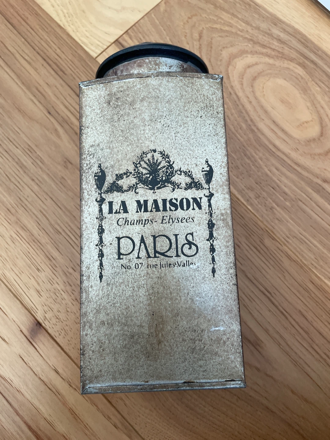 La Maison Paris Decorative Tin
