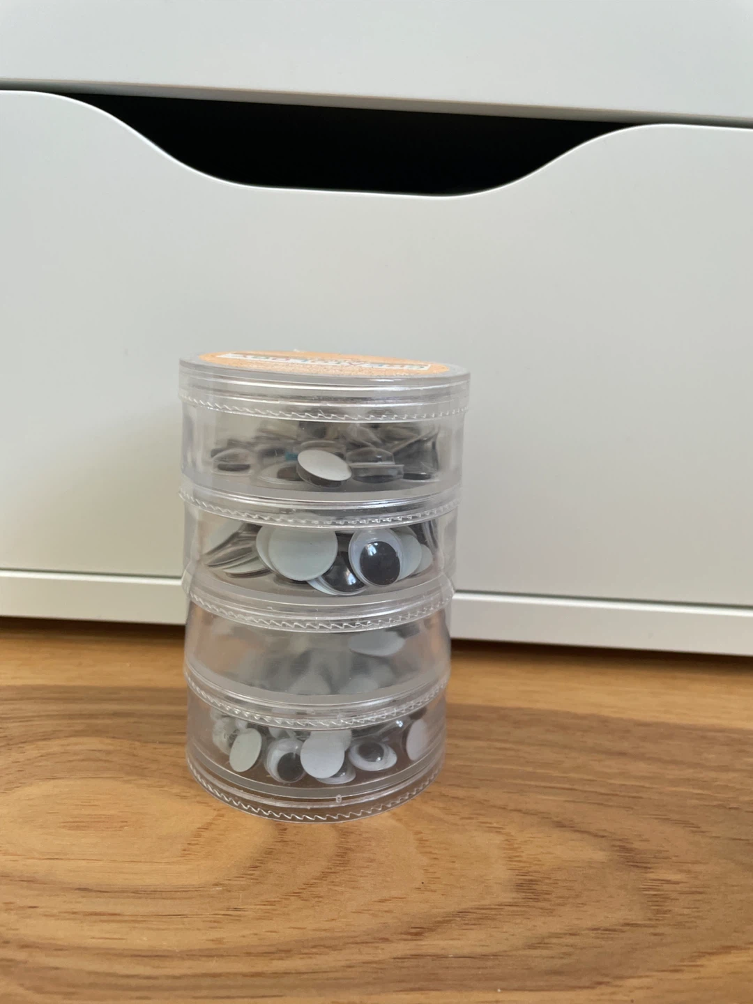 Creatology Wiggle Eyes Stackable Storage Container