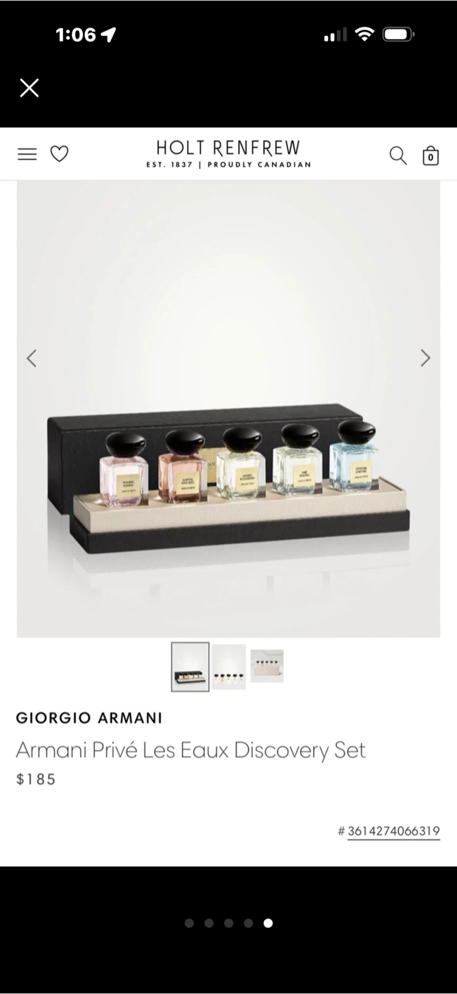 Giorgio Armani Privé Les Eaux Discovery Set - photo 3