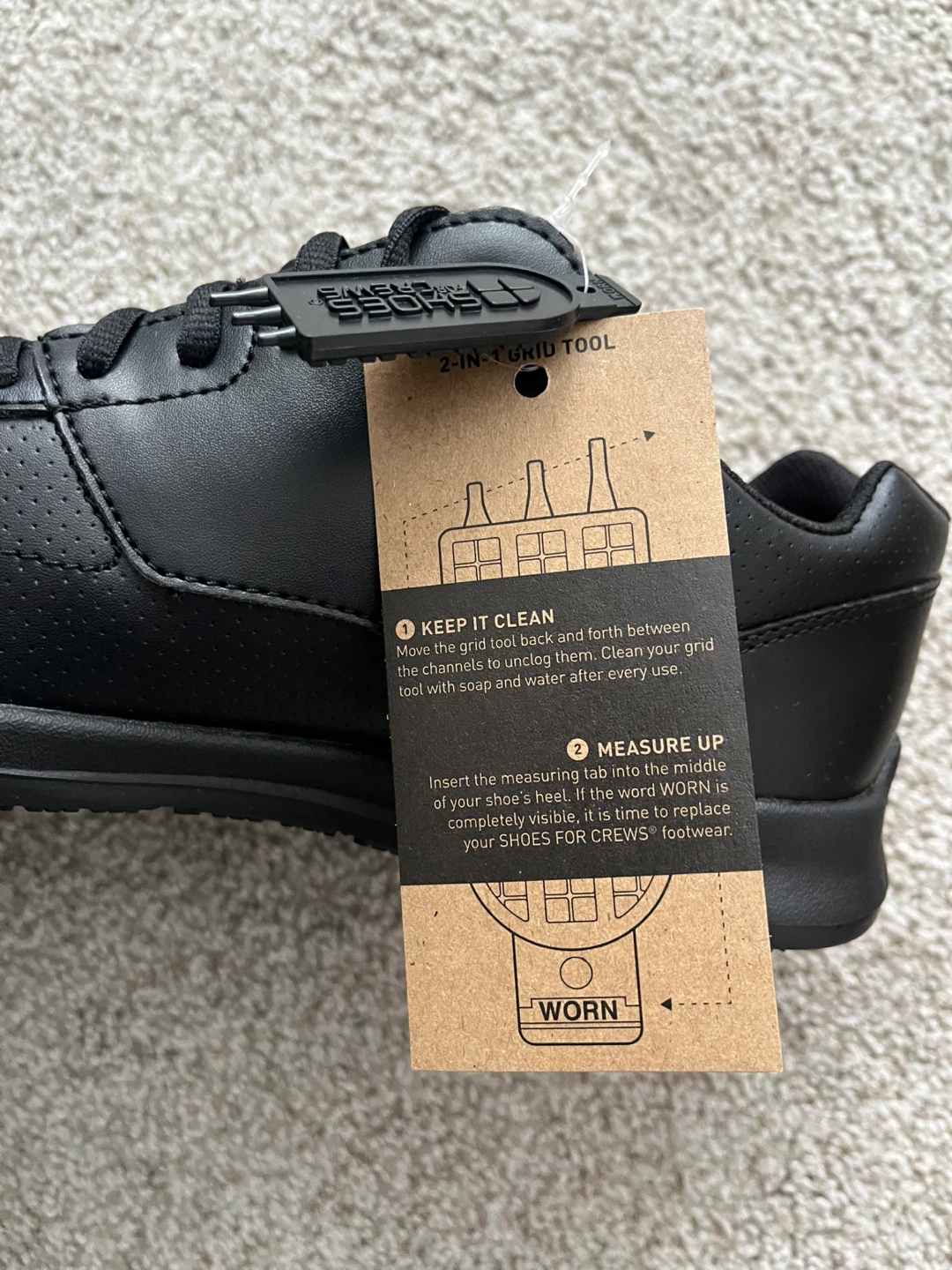 Nonslip black work shoes - photo 4