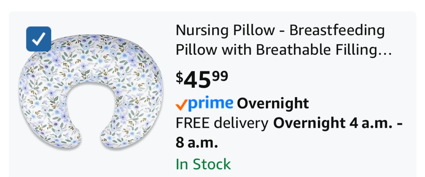Nursing/Feeding/Sitting Support Pillow - photo 4