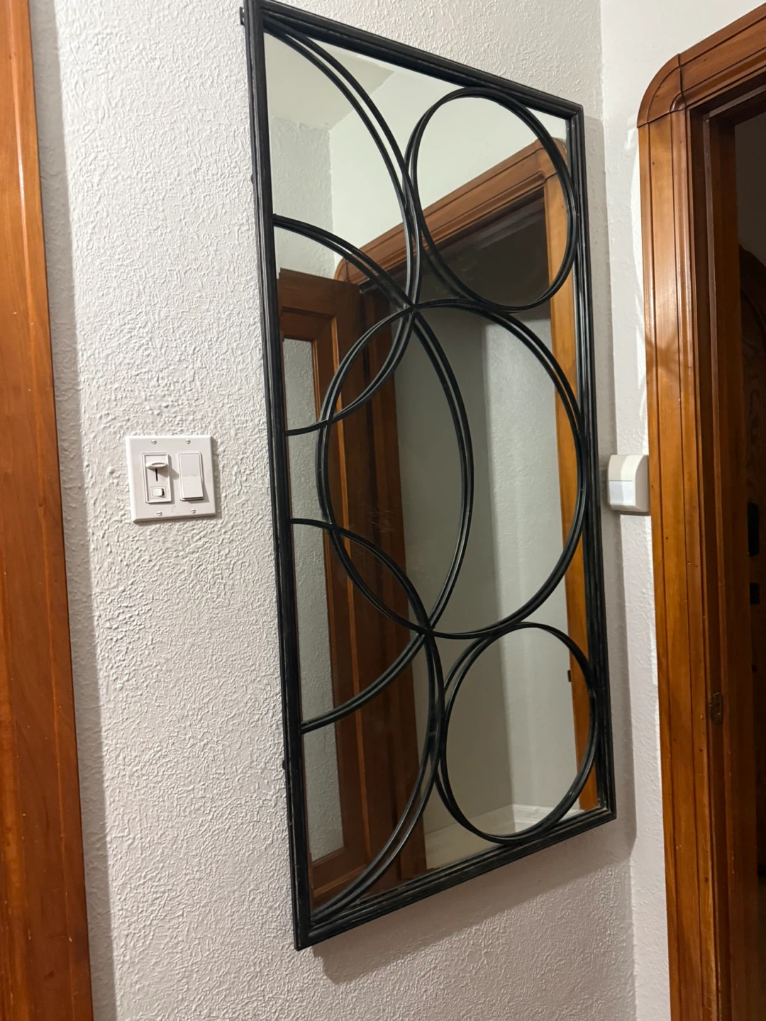 Decorative Wall Mirror with Geometric Design - photo 2