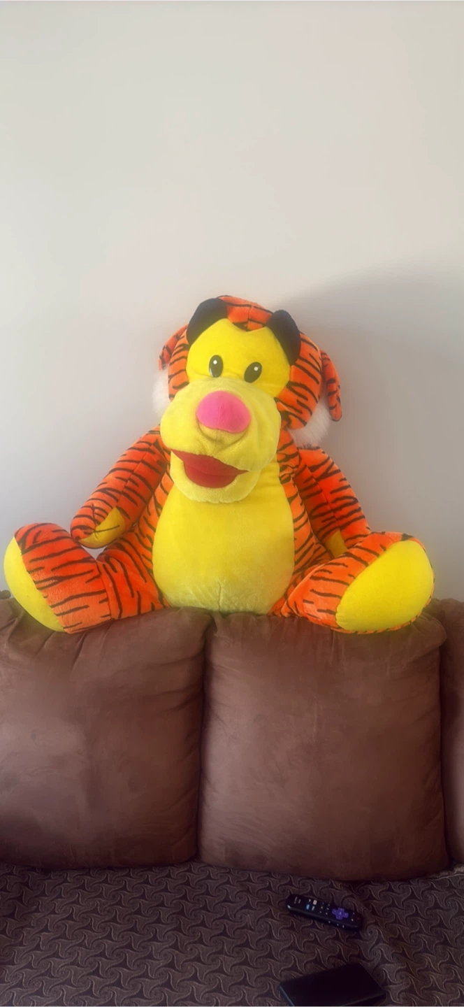 Giant Plush Tiger Toy