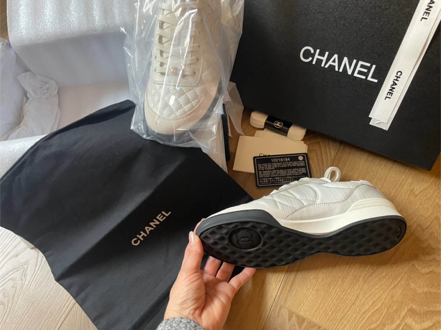 CHANEL Quilted Sneakers - photo 2