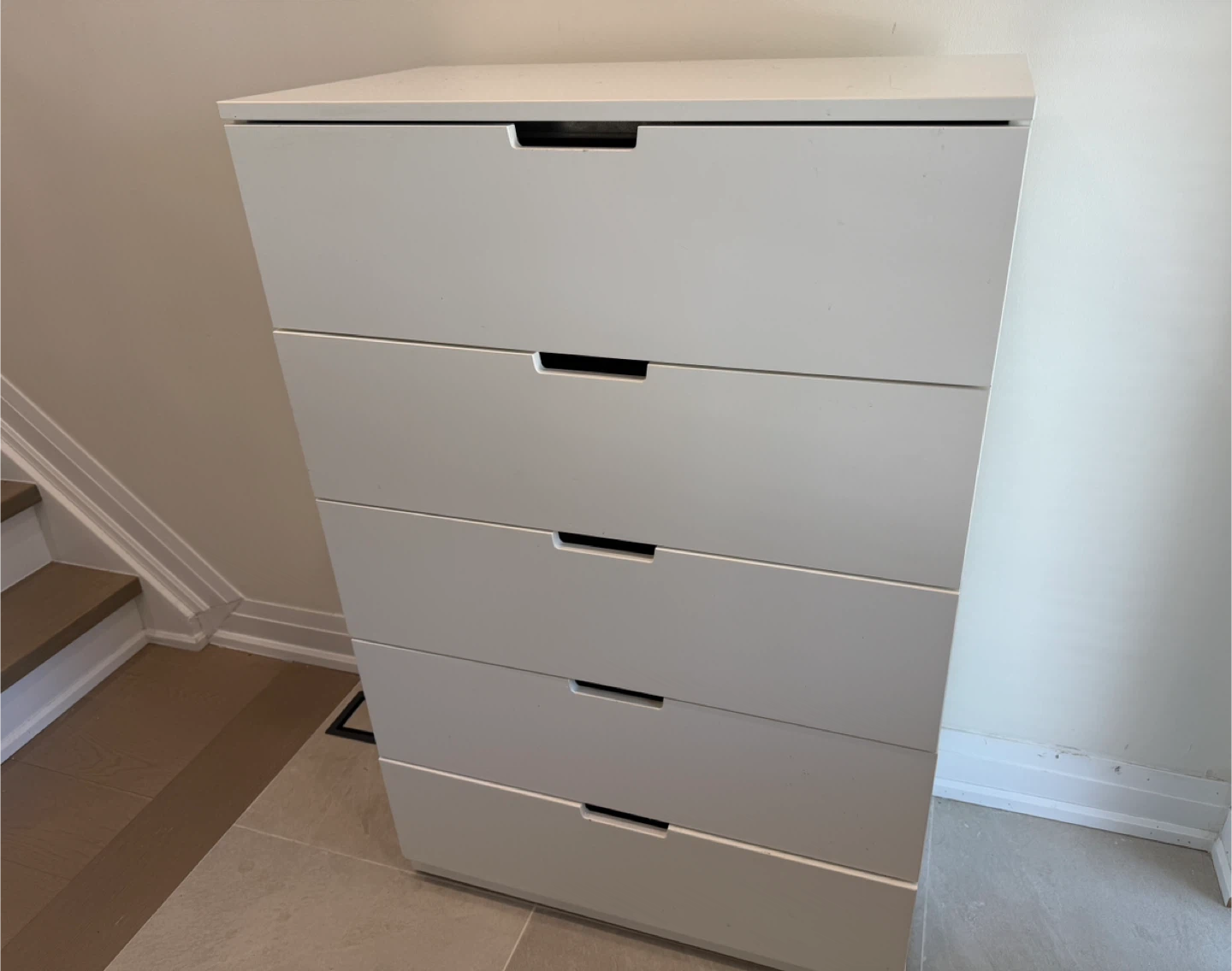 IKEA White 5-Drawer Dresser