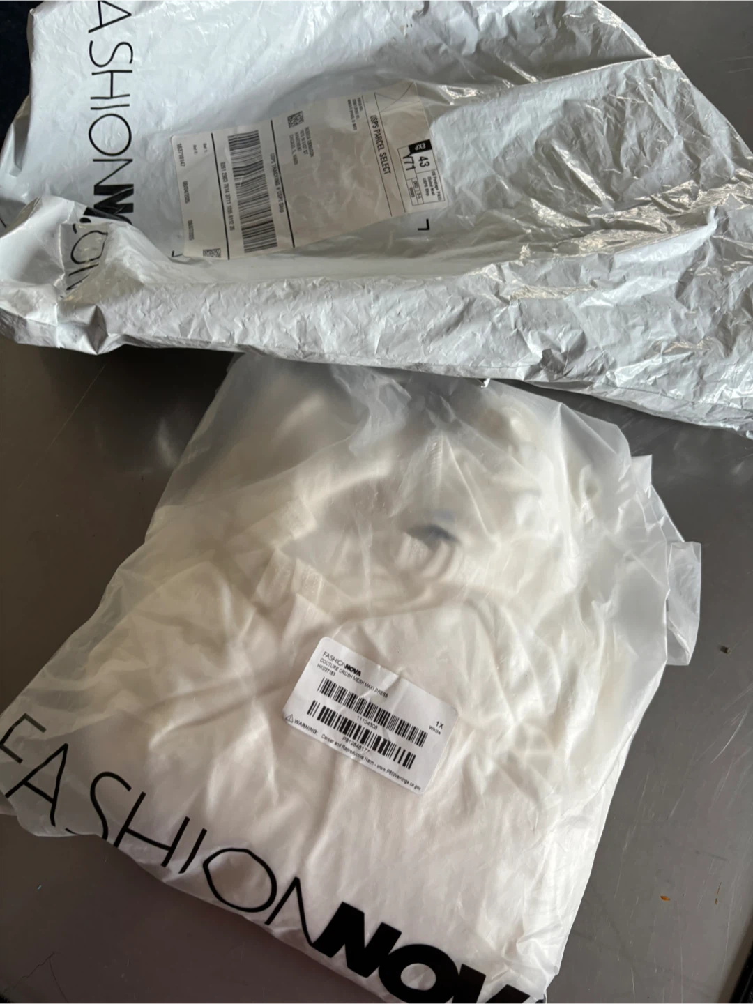 Fashion Nova White Maxi Dress - photo 4