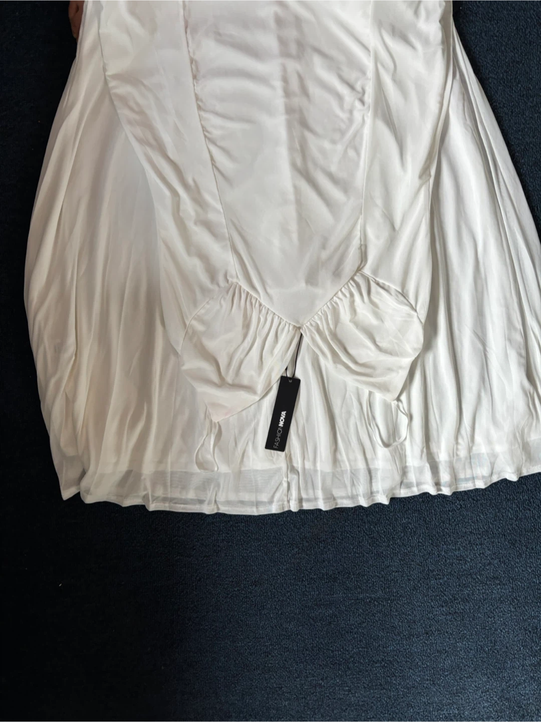 Fashion Nova White Maxi Dress - photo 3