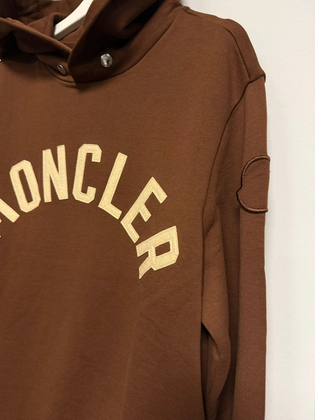 Moncler Brown Felpa Con Cappuccio Hoodie - photo 2