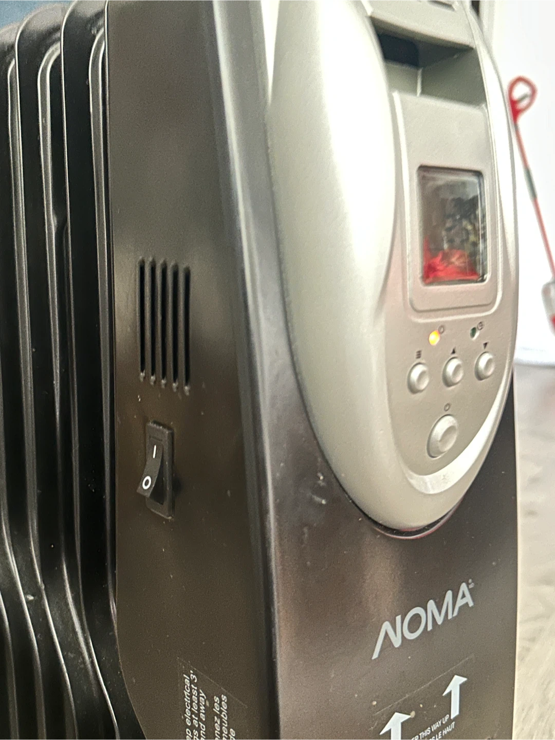 NOMA Oil Filled Radiator Heater - photo 3