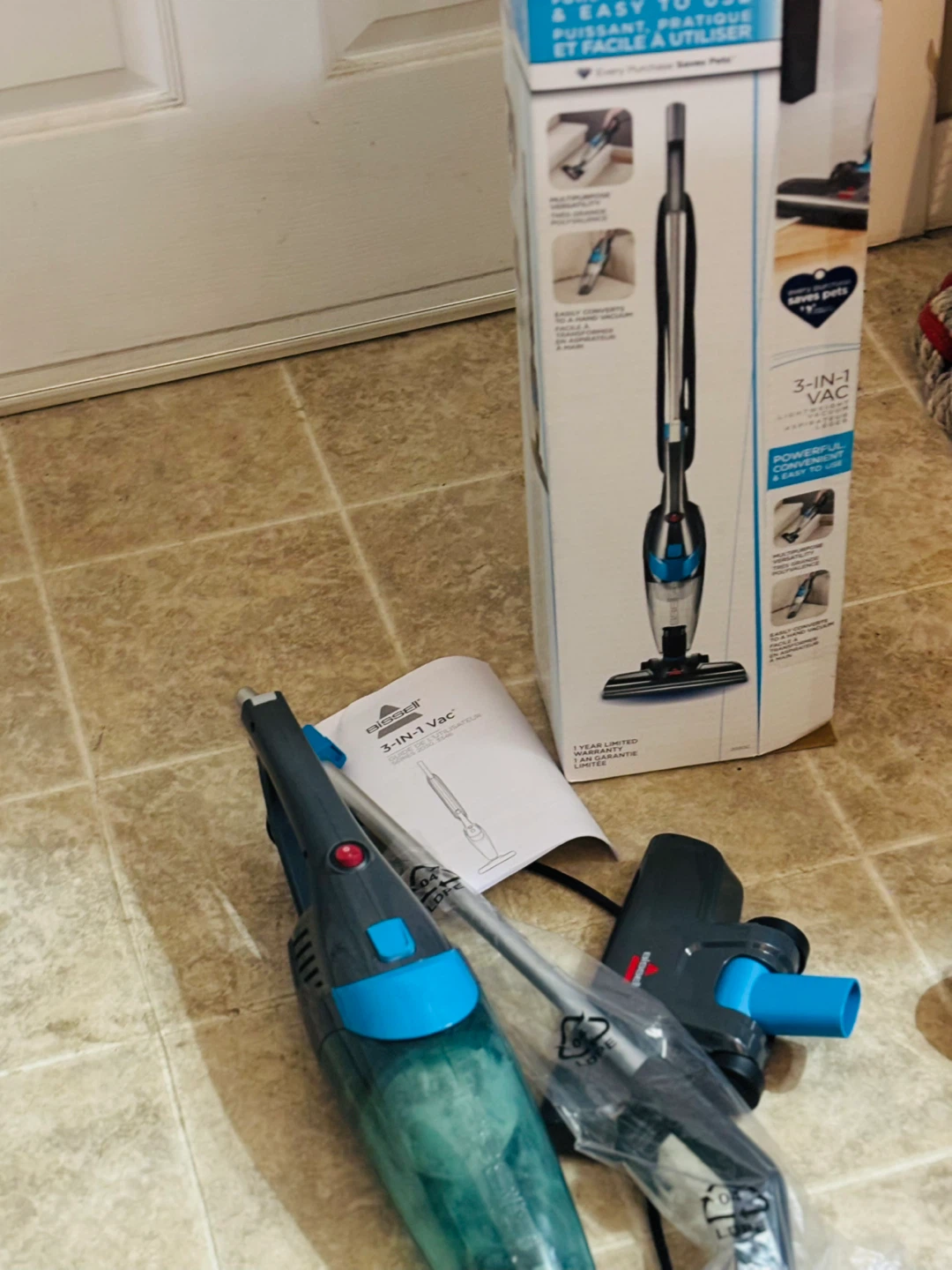 Bissell 3-in-1 Vac Vacuum Cleaner