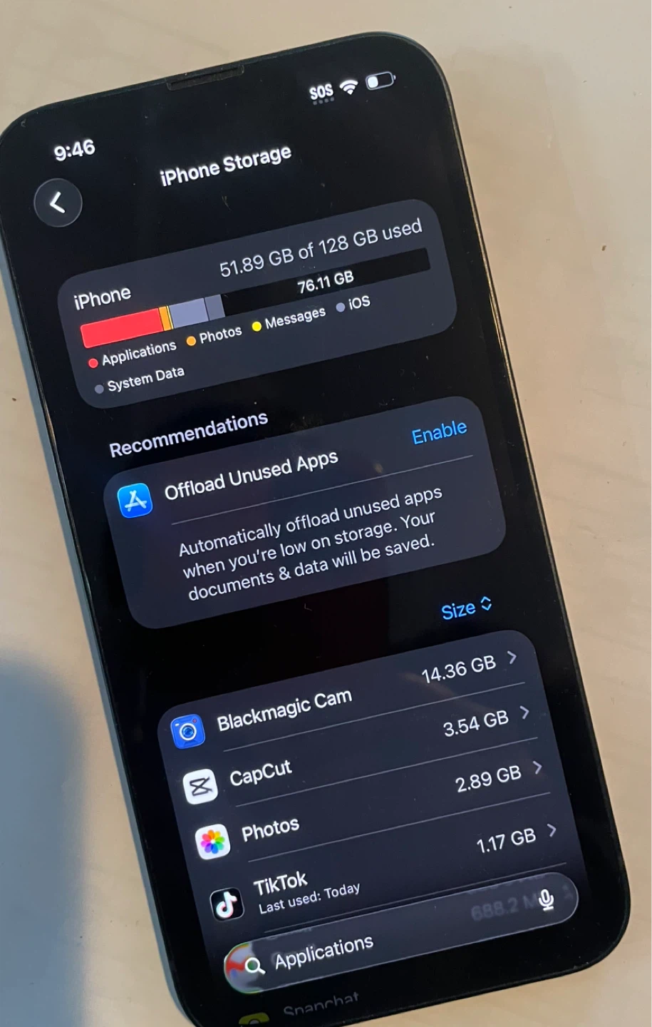 Apple iPhone 13, 128GB, Midnight battery 91% - photo 3