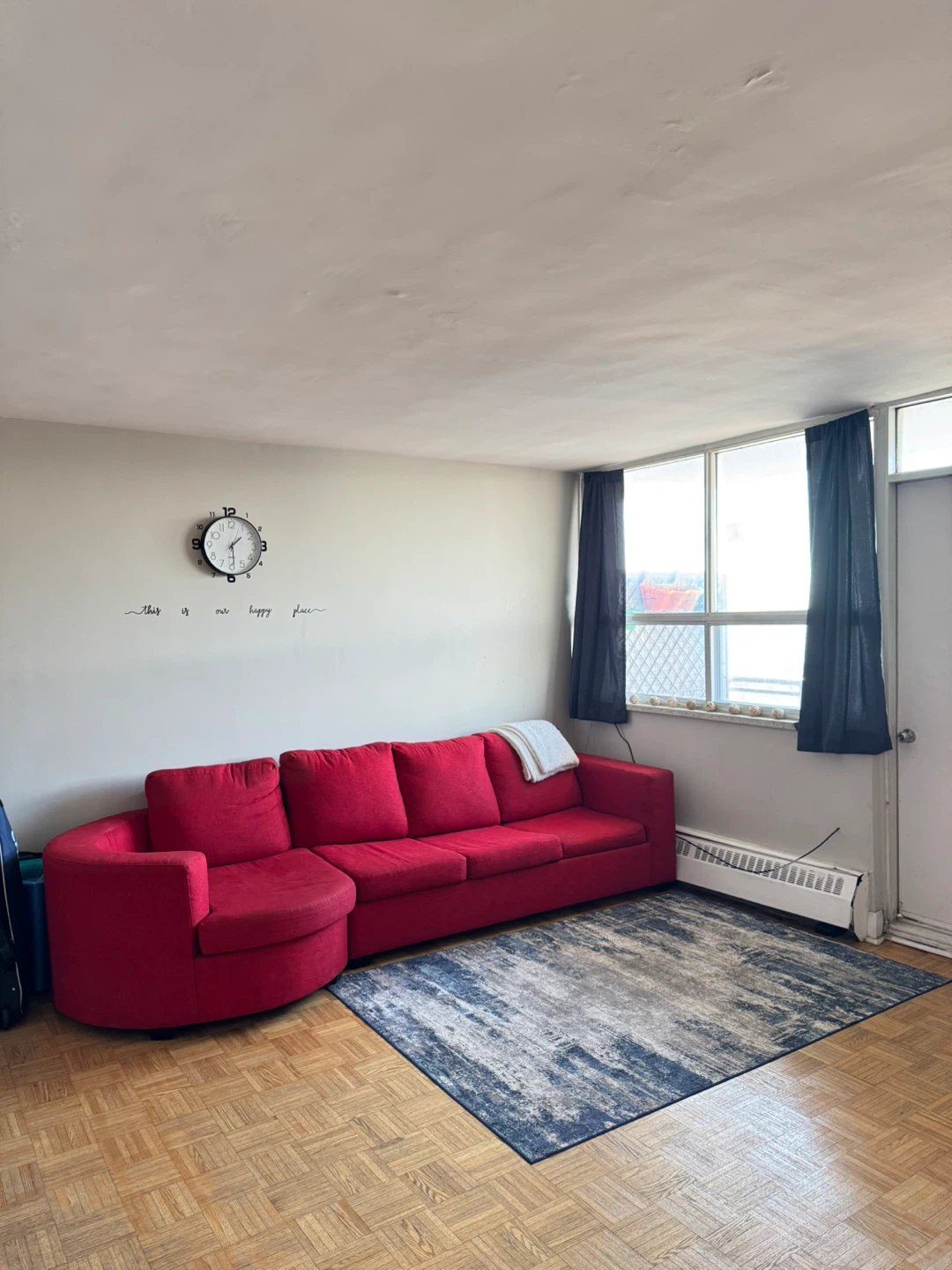 Red Sectional Sofa with Sleeper - photo 4