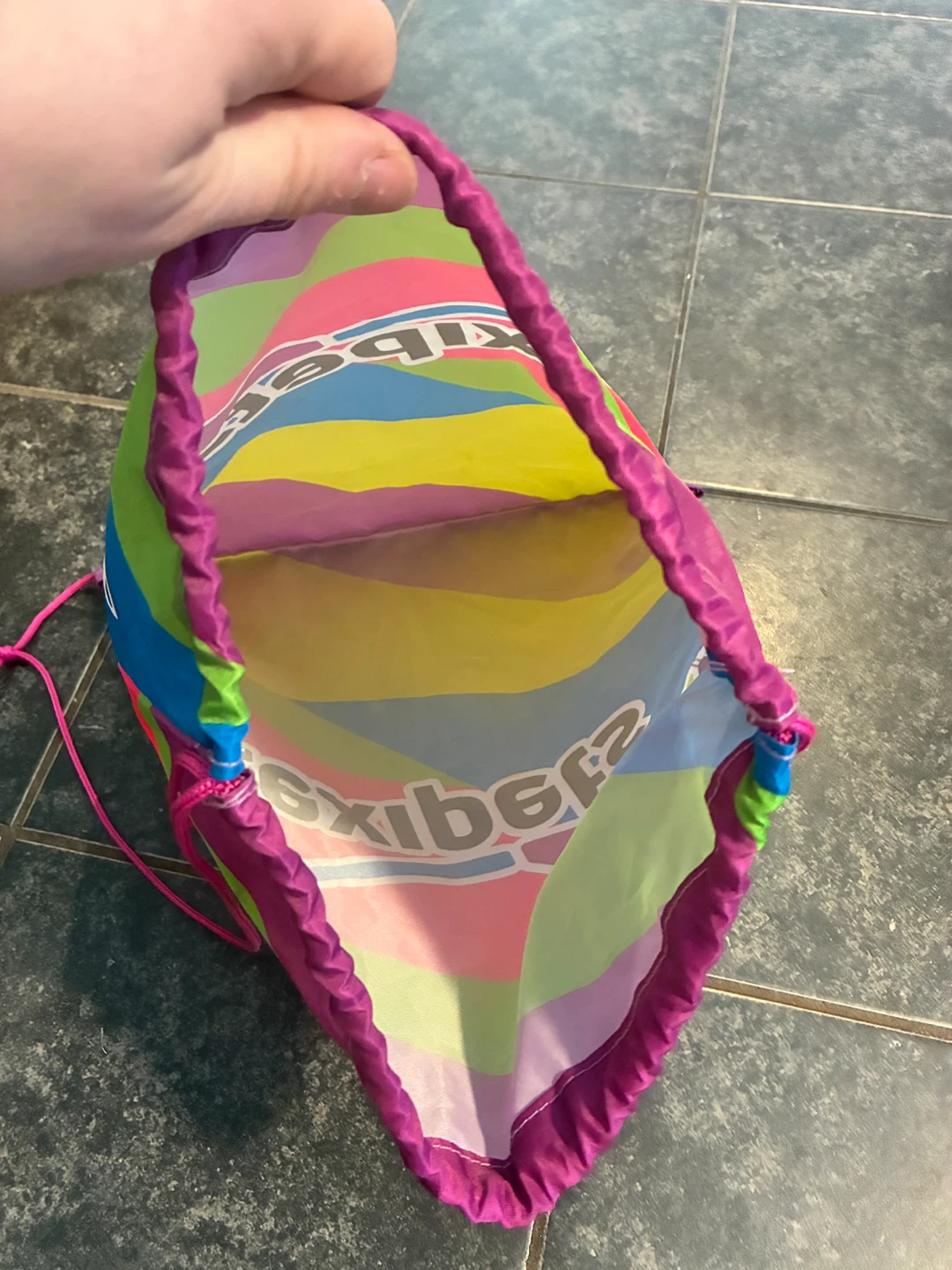 Flexipets Drawstring Bag - Rainbow Stripes - photo 3