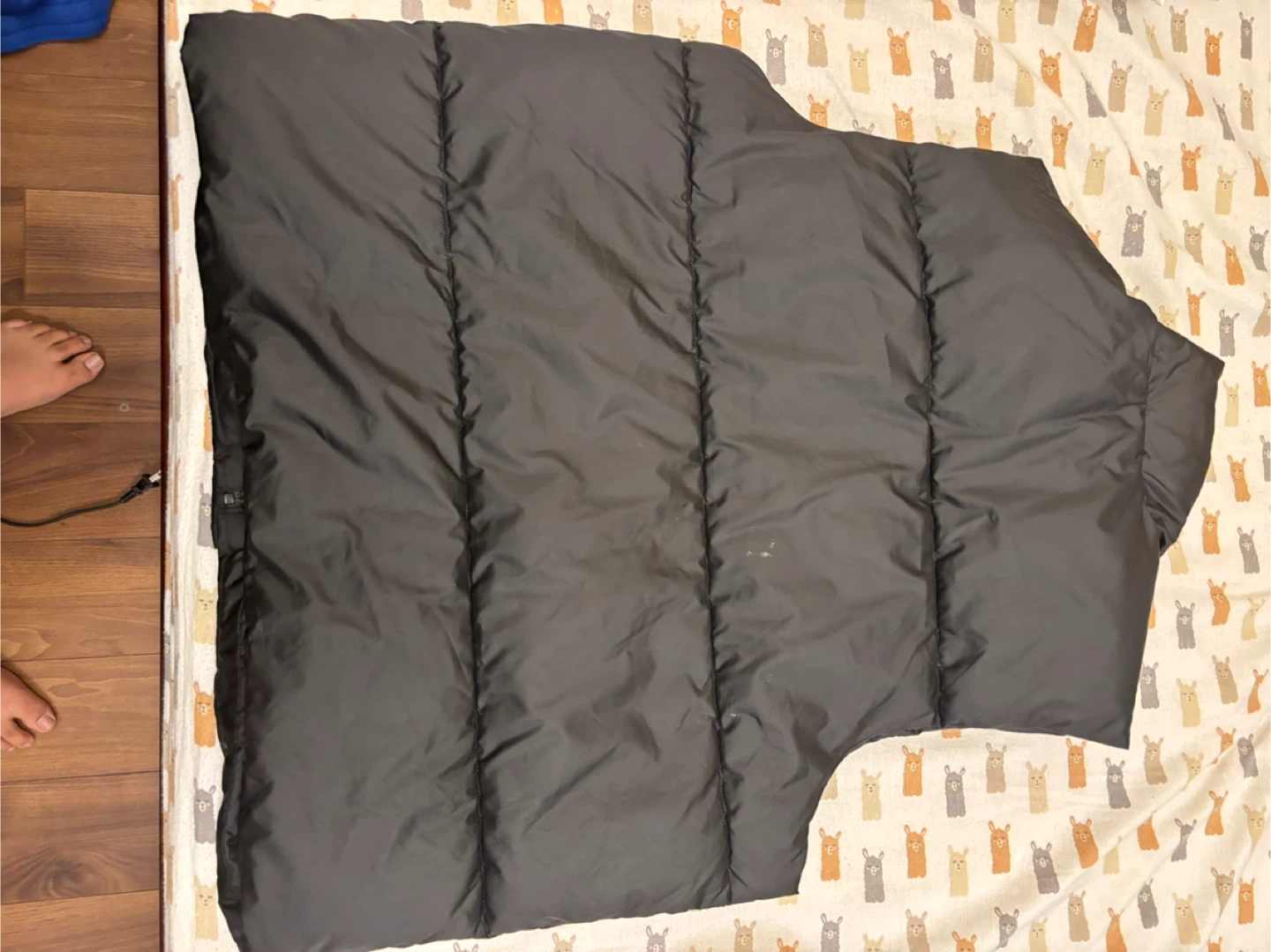 Old Navy Black Puffer Vest XL - photo 3