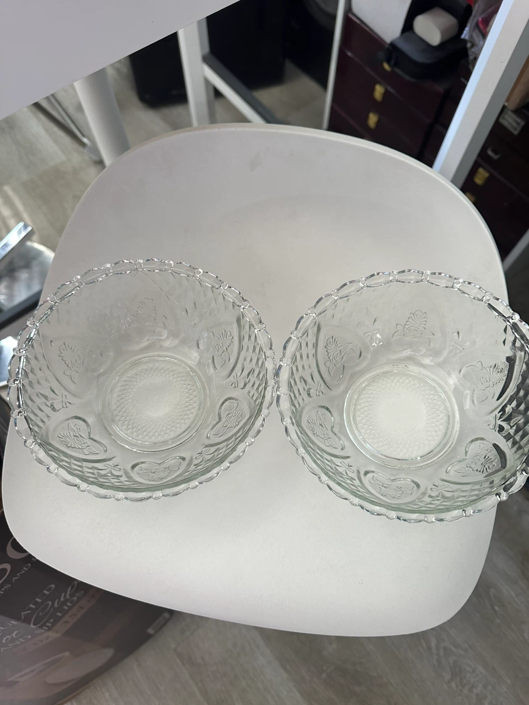Set of 2 Glass Bowls🧡 - photo 2