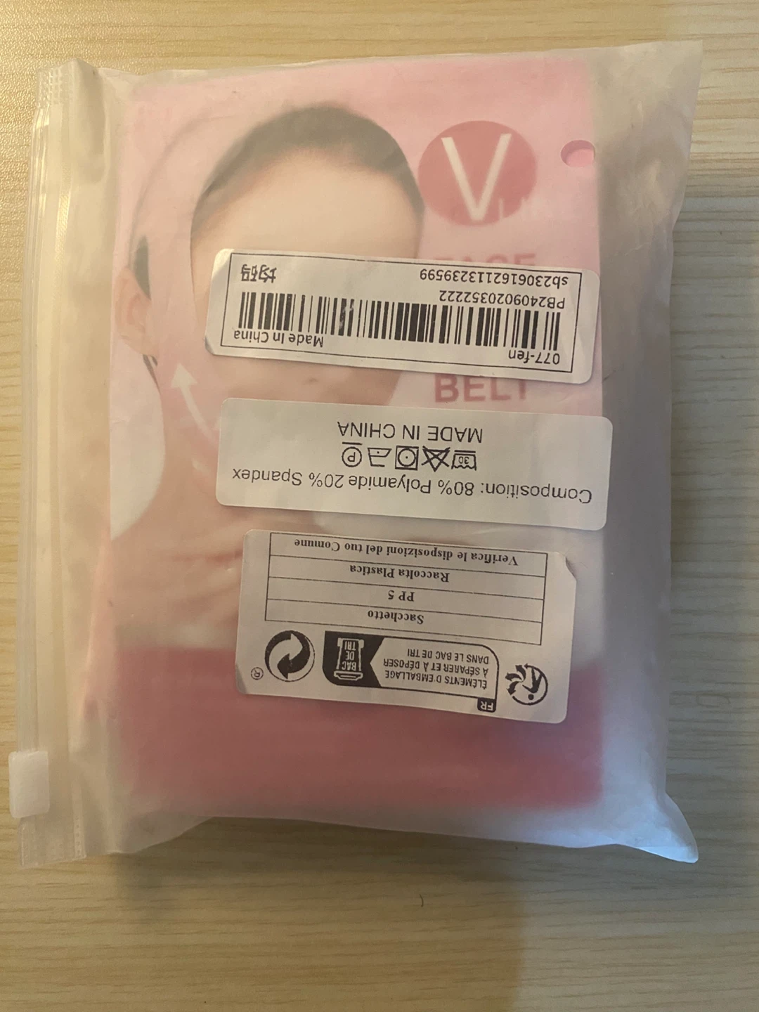 Pink Face Lifting Belt - photo 3