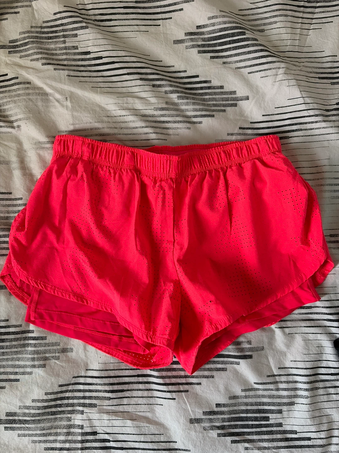 Bright Pink Running Shorts with Liner