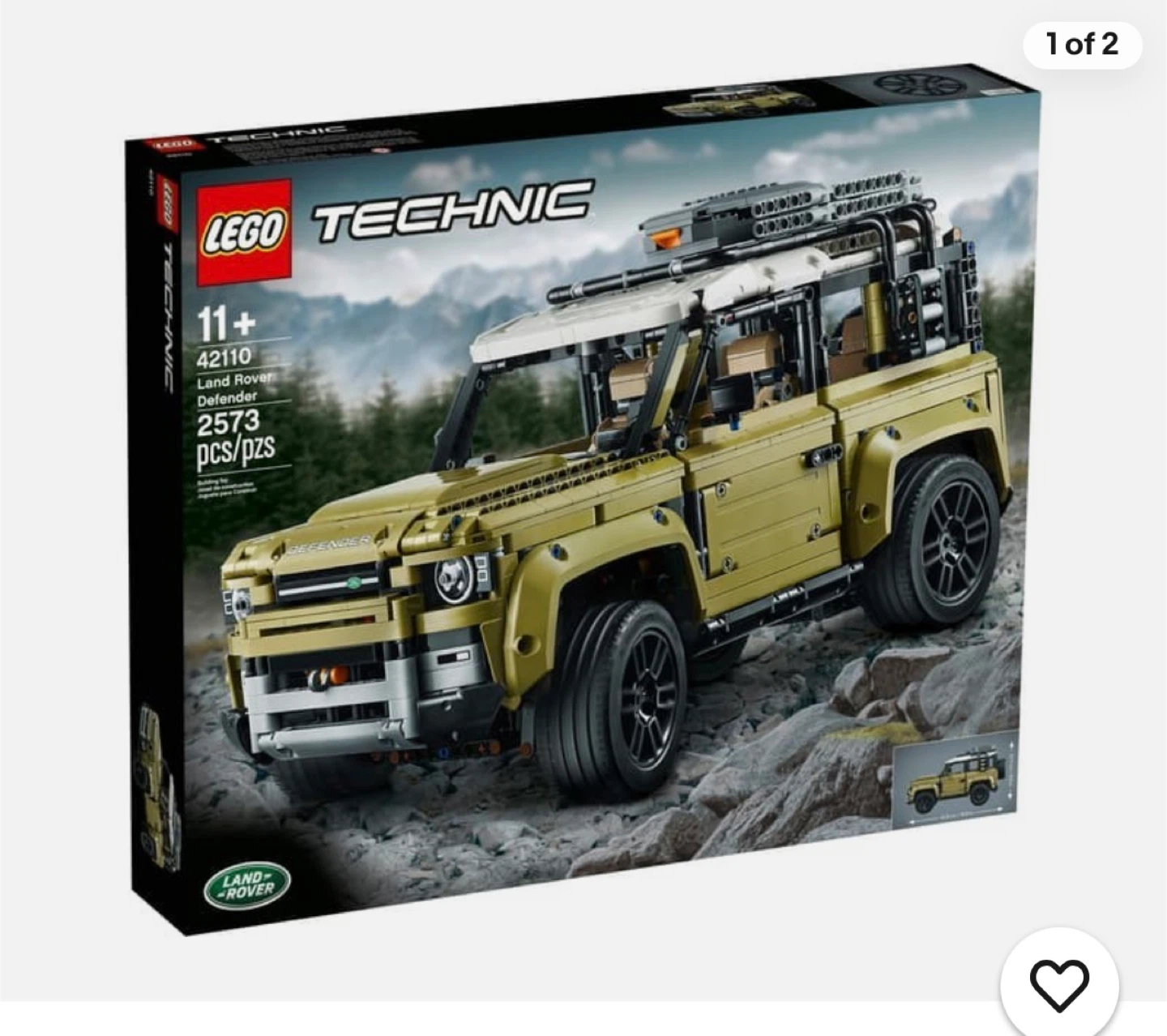 LEGO Creator Ford Mustang & Land Rover Defender