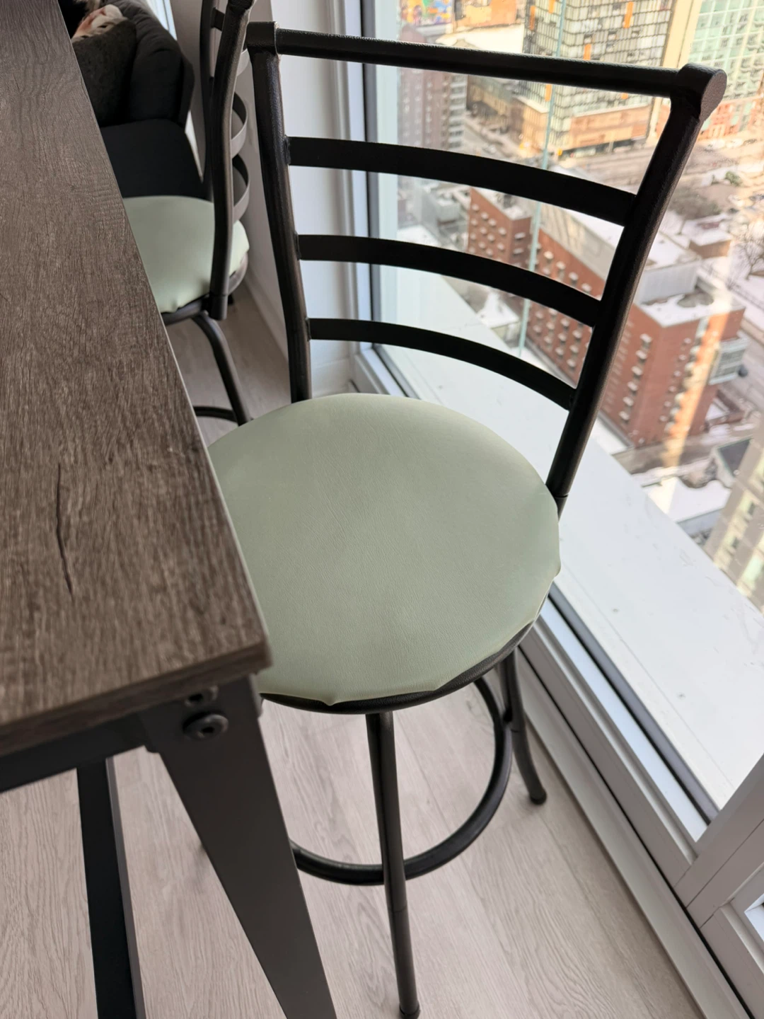 Bar Table + Stool Set - photo 3