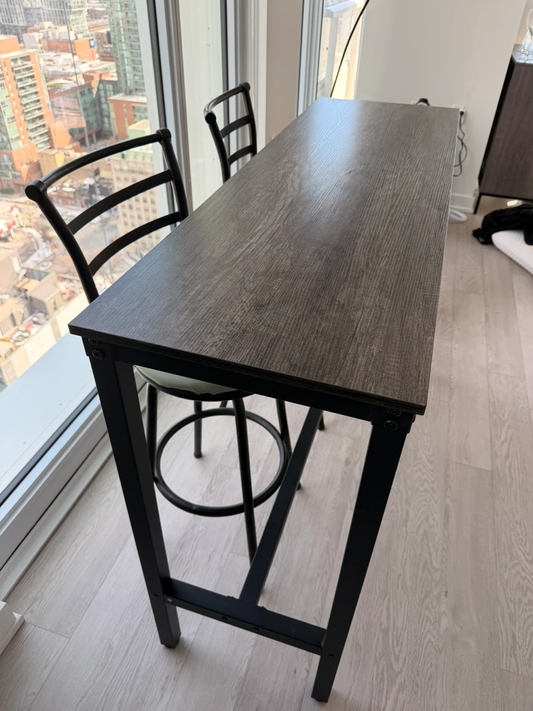 Bar Table + Stool Set - photo 2