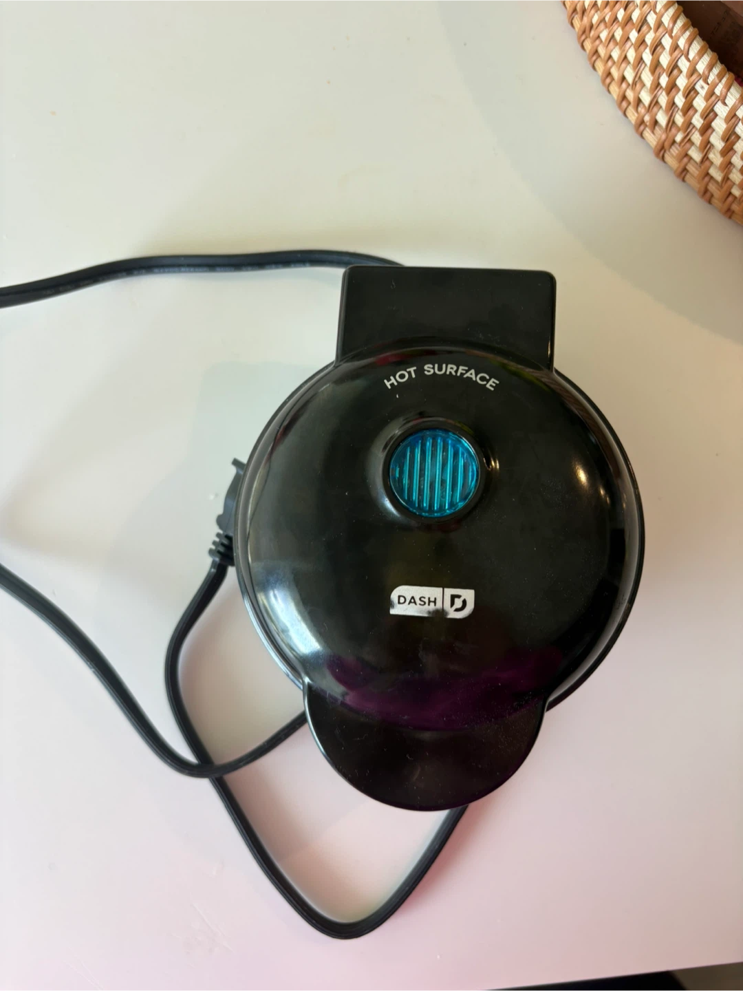 Dash Mini Waffle Maker Eggo Shape 🧡 - photo 2