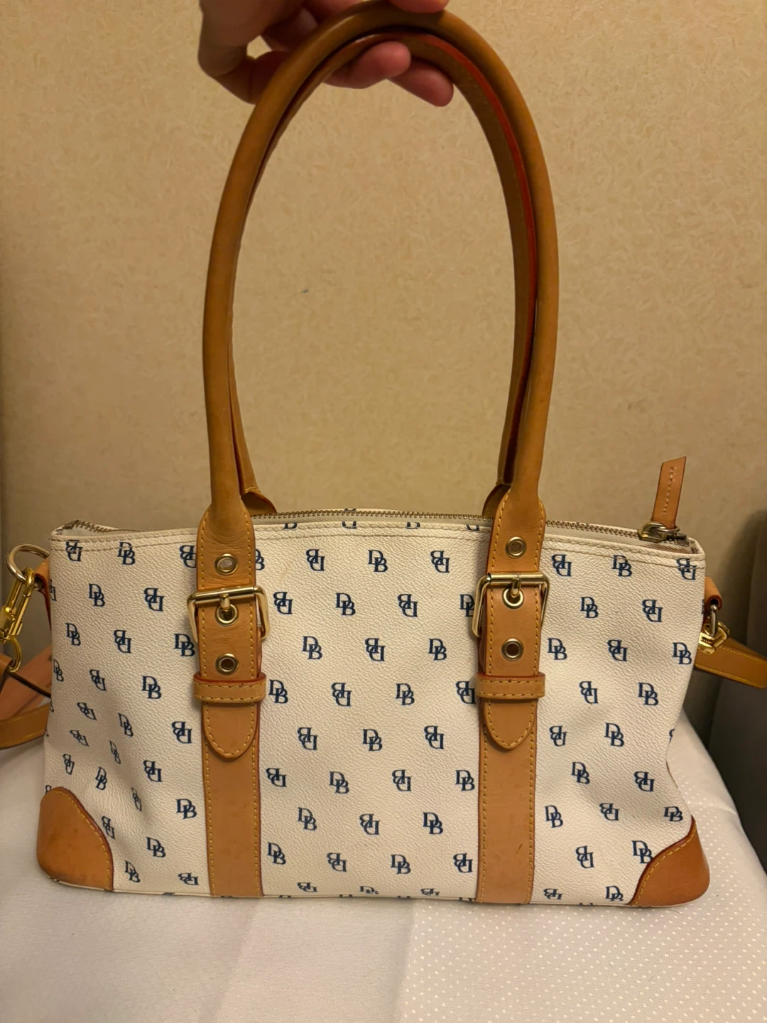 Dooney & Bourke Monogram Satchel Bag and crossbody