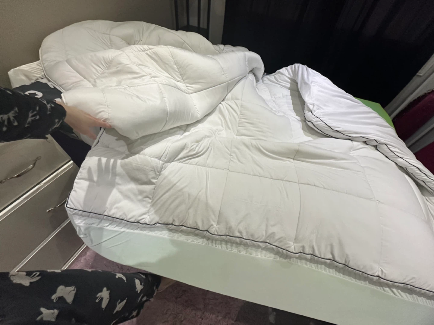 White Duvet with Bamboo Cover - photo 2