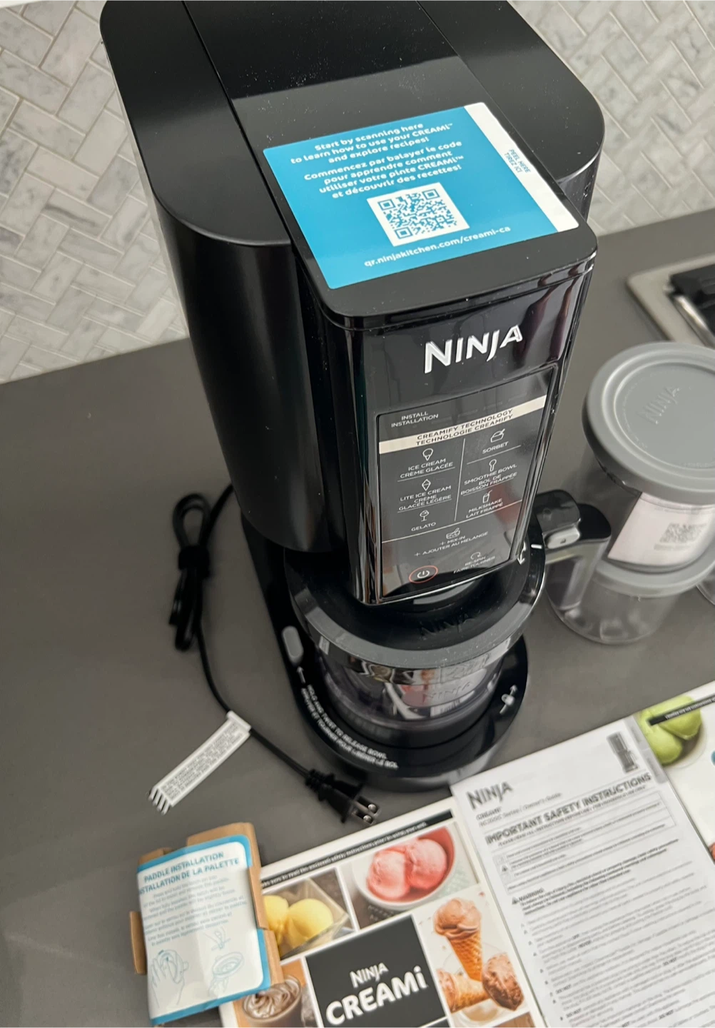 Brand New Ninja CREAMi Ice Cream Maker NC300C Series - photo 4