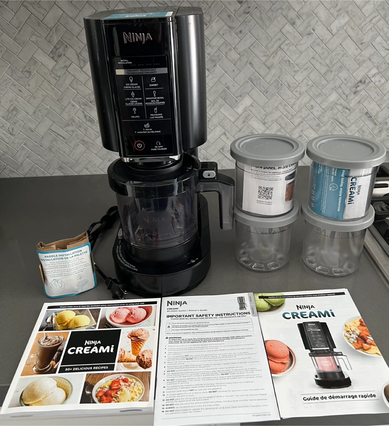 Brand New Ninja CREAMi Ice Cream Maker NC300C Series - photo 3