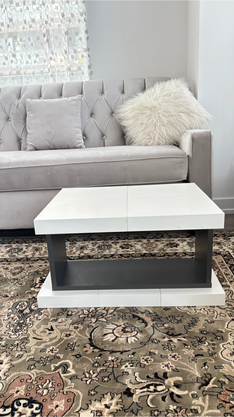 Modern White Coffee Table