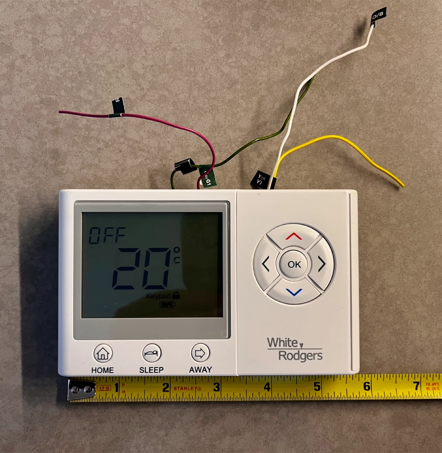 🧡 White Rodgers Programmable Thermostat