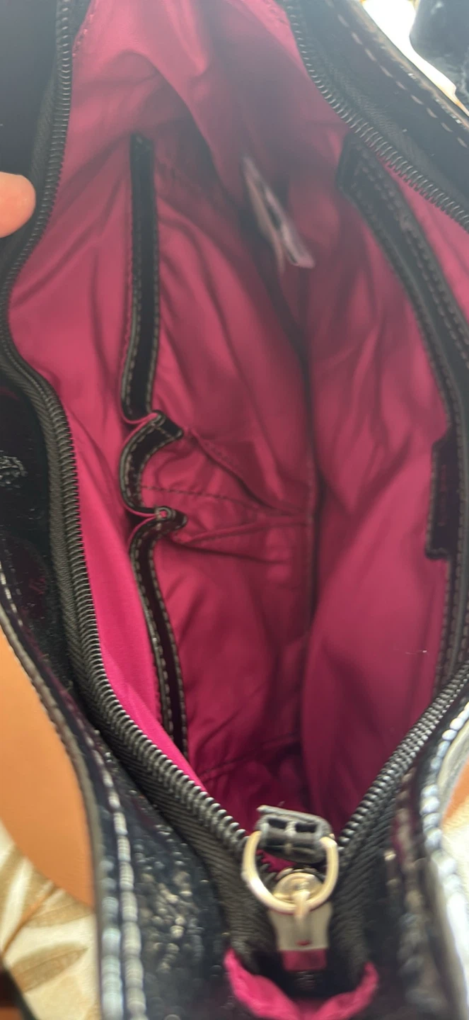Nine West Black Monogram Shoulder Bag - photo 2