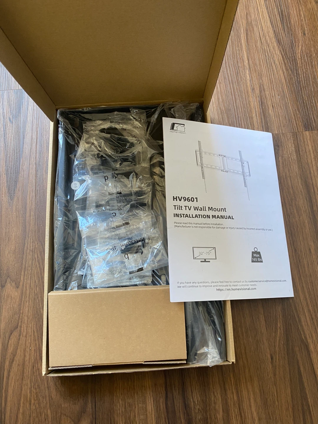 HOME VISION HV9601 tilt TV wall mount 🧡 - photo 3