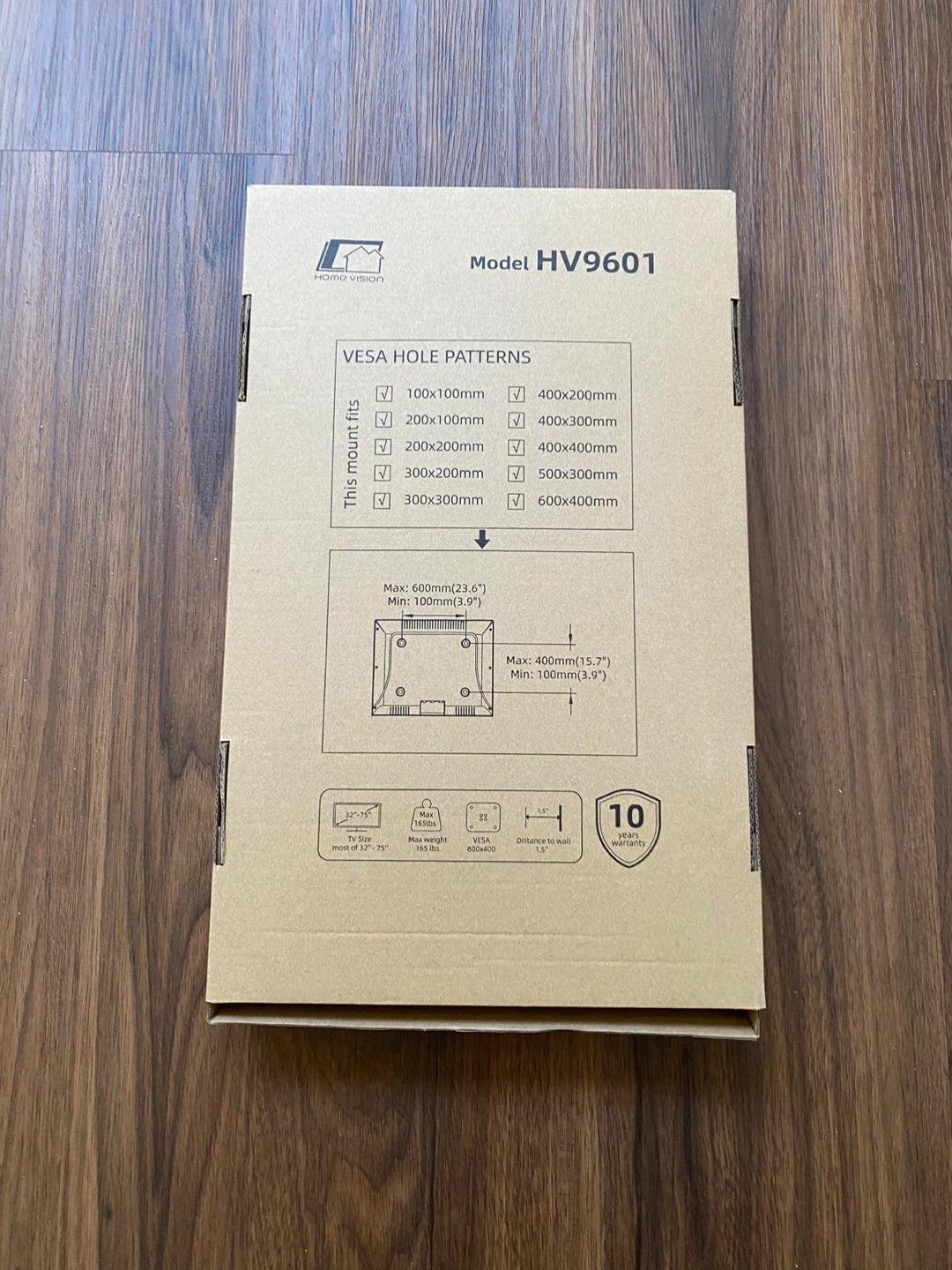 HOME VISION HV9601 tilt TV wall mount 🧡 - photo 4